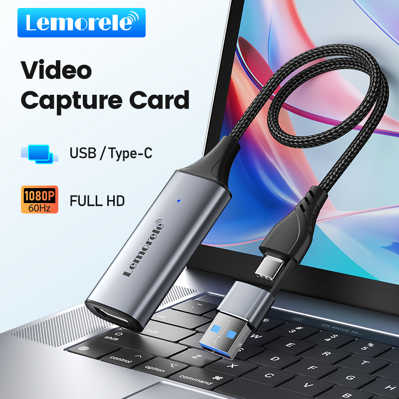 Gaming Console With Phone - Lemorele usb 2.0 placa de captura