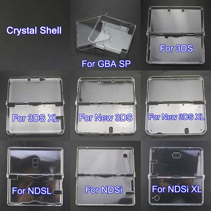 Gaming Console New - Capa Protetora Dura de Plástico Transparente