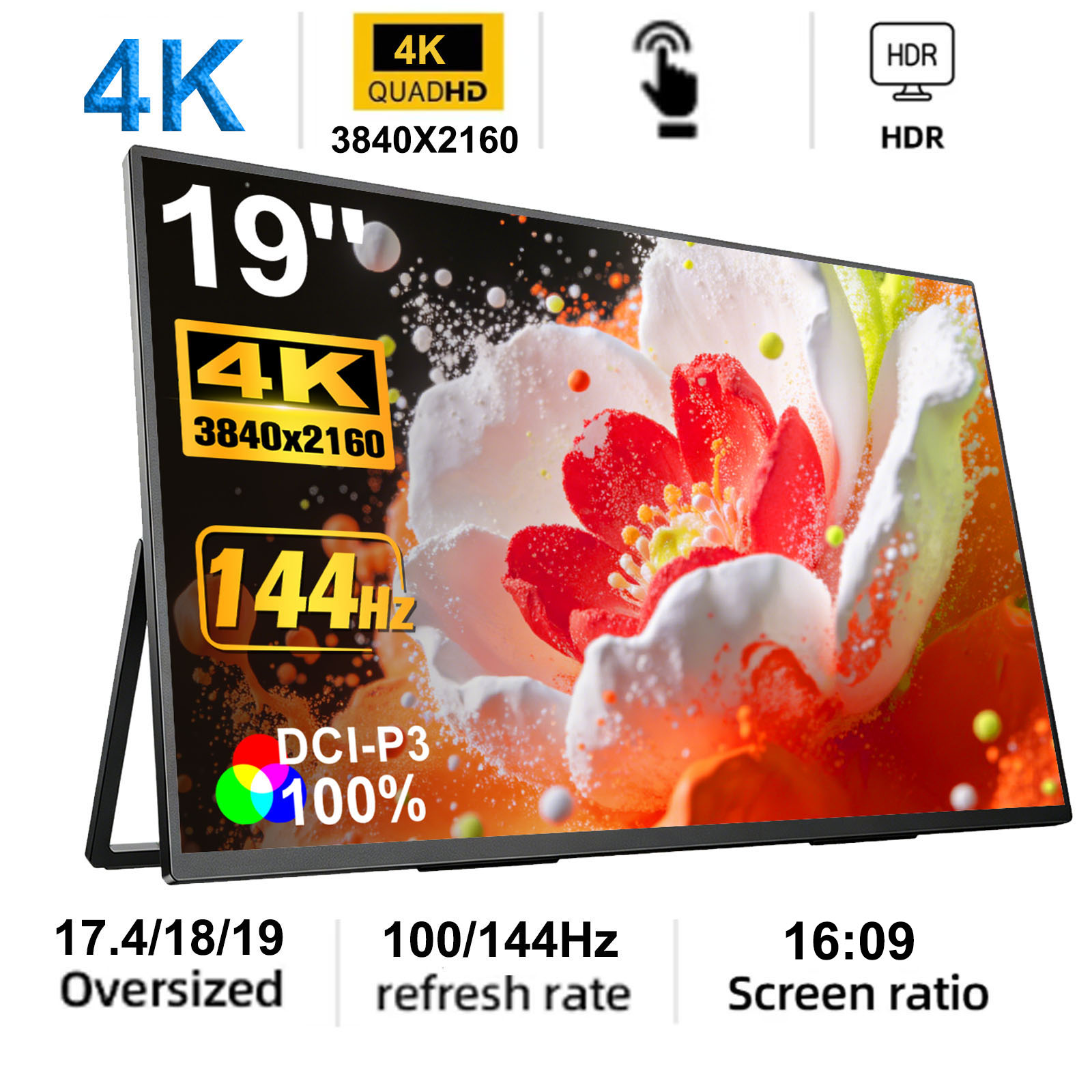 Gaming Console Connect With Phone - Monitor Portátil para Jogos 4K de