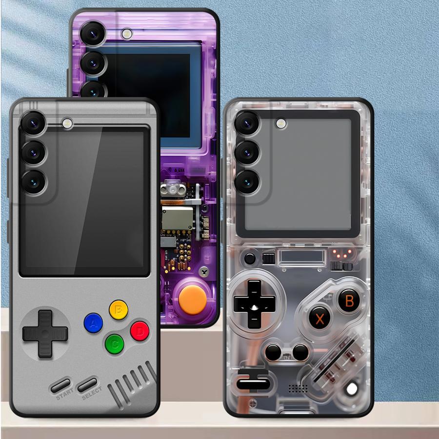 Gaming Console With Phone - Capa Protetora Roxa para Celular Samsung