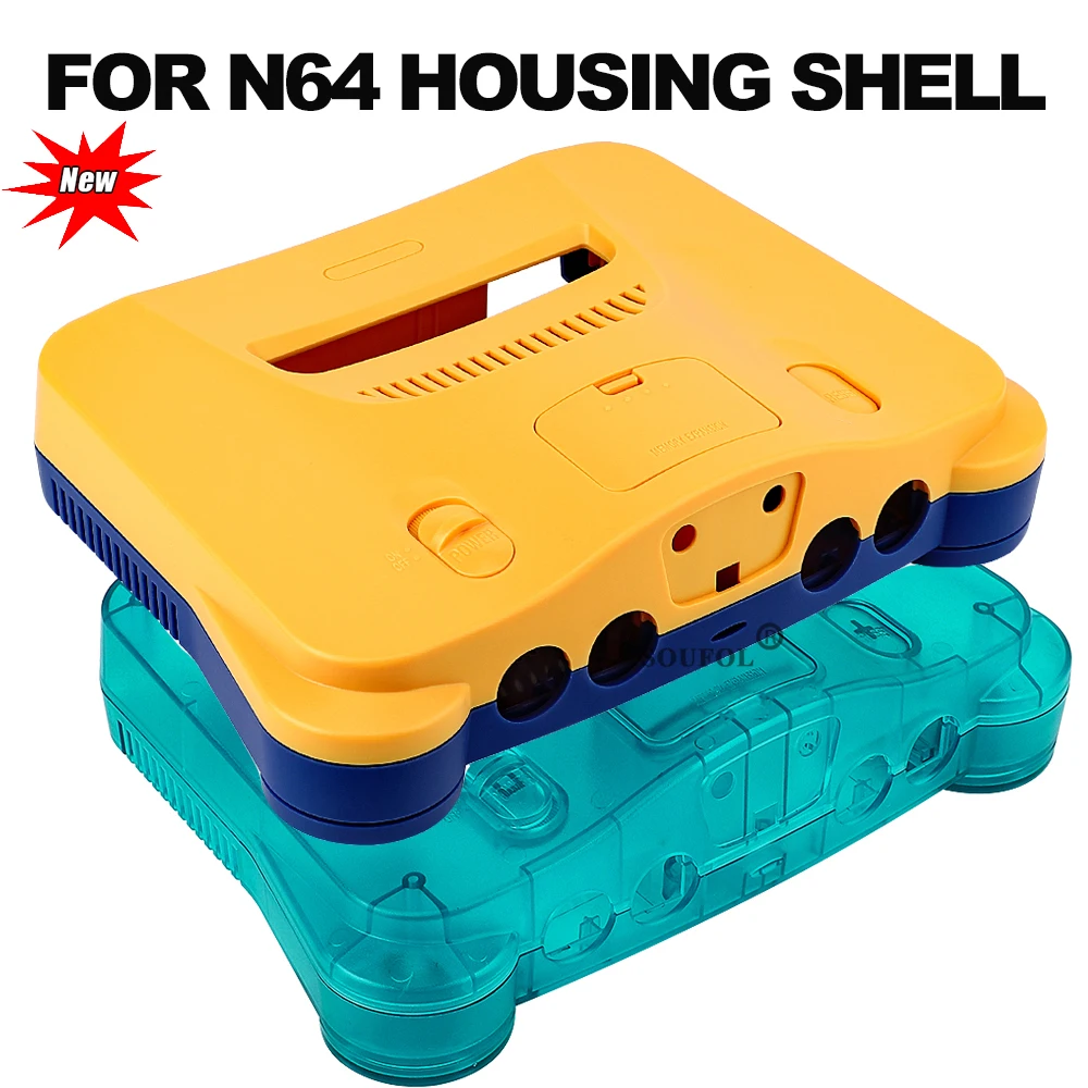 Retro.Gaming Console Yellow - Limitado amarelo azul para n64 retro