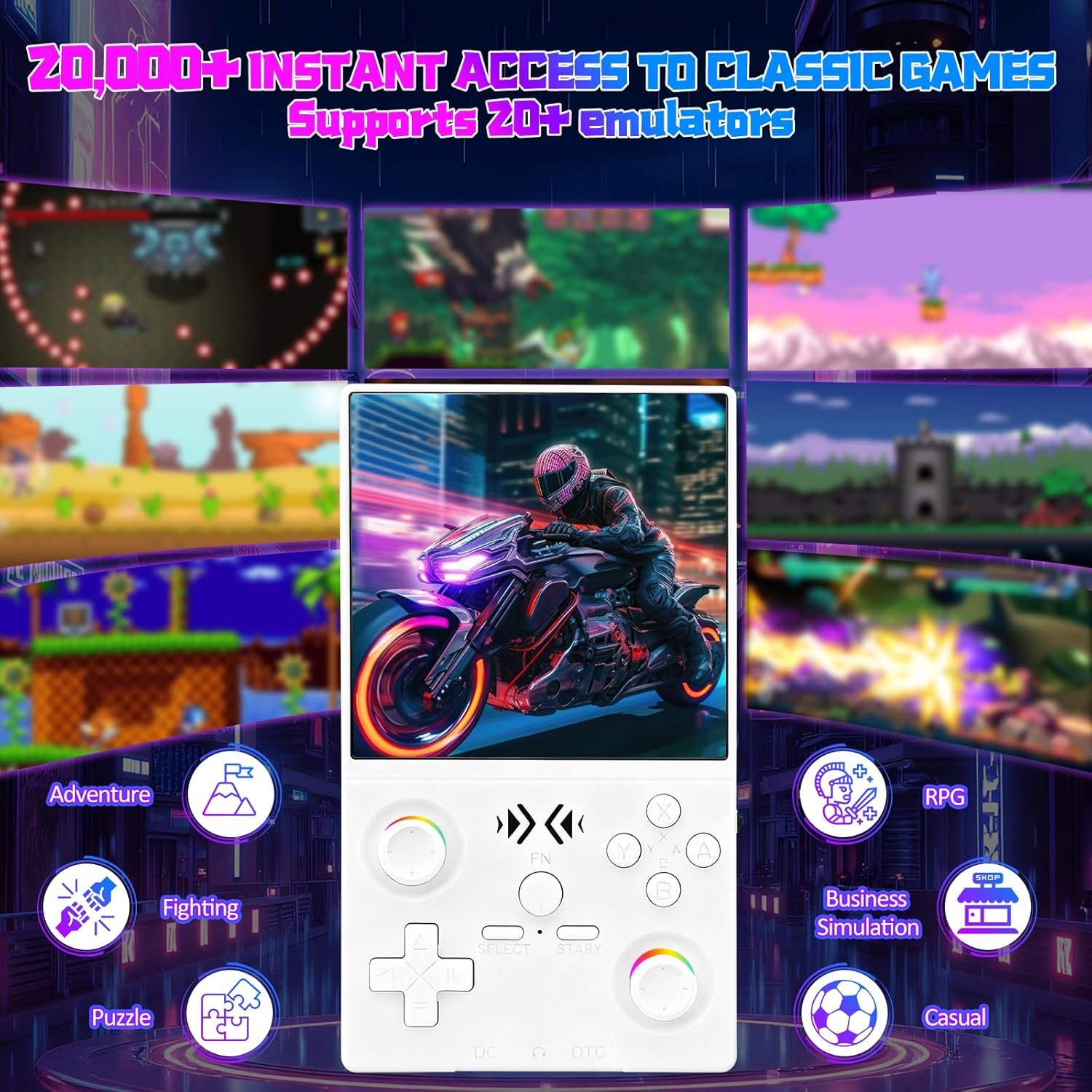 Console de Jogo Retro Portátil - Gaming Console In Chinese avaliação e preço