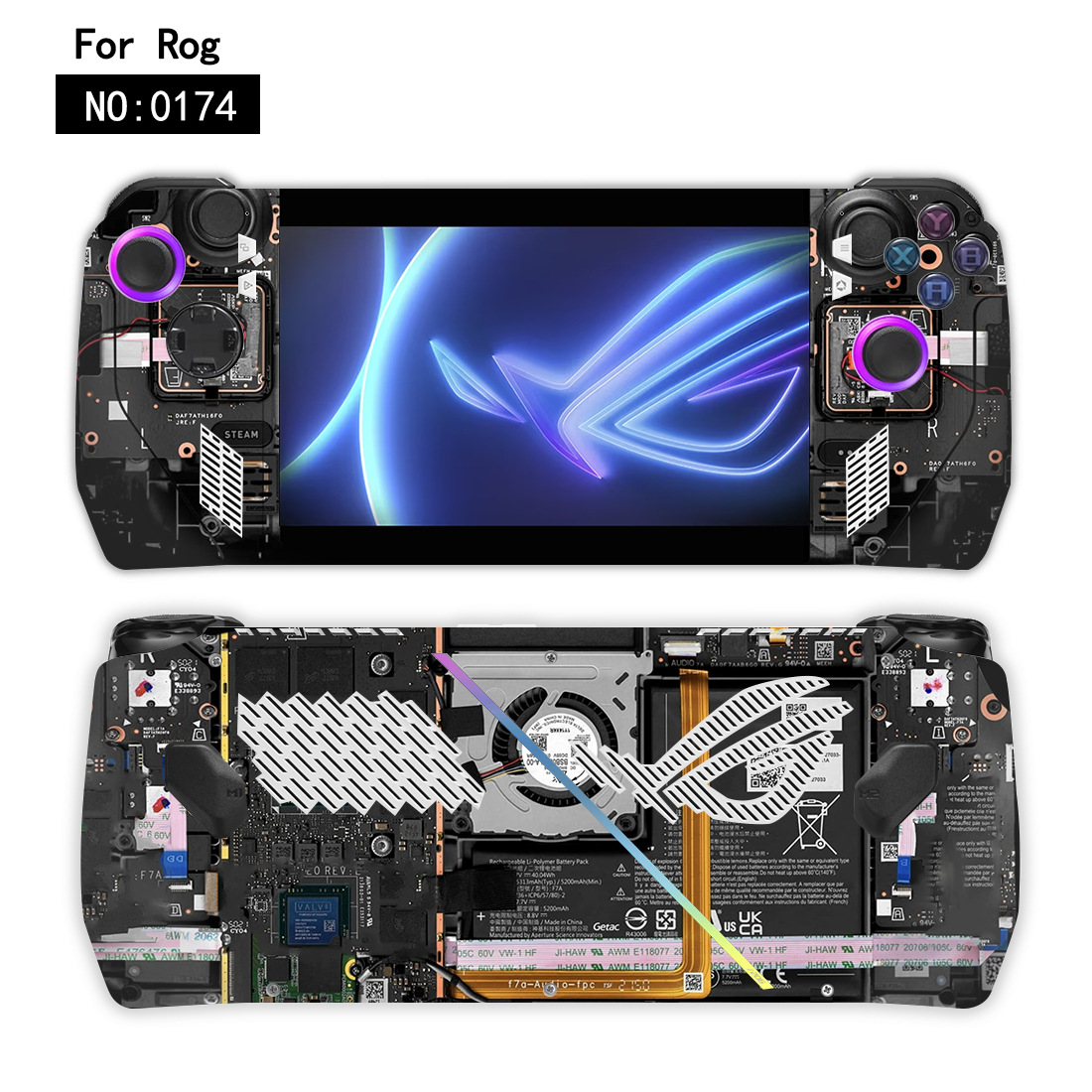 Novos adesivos capa caso para  - Gaming Console New avaliação e preço