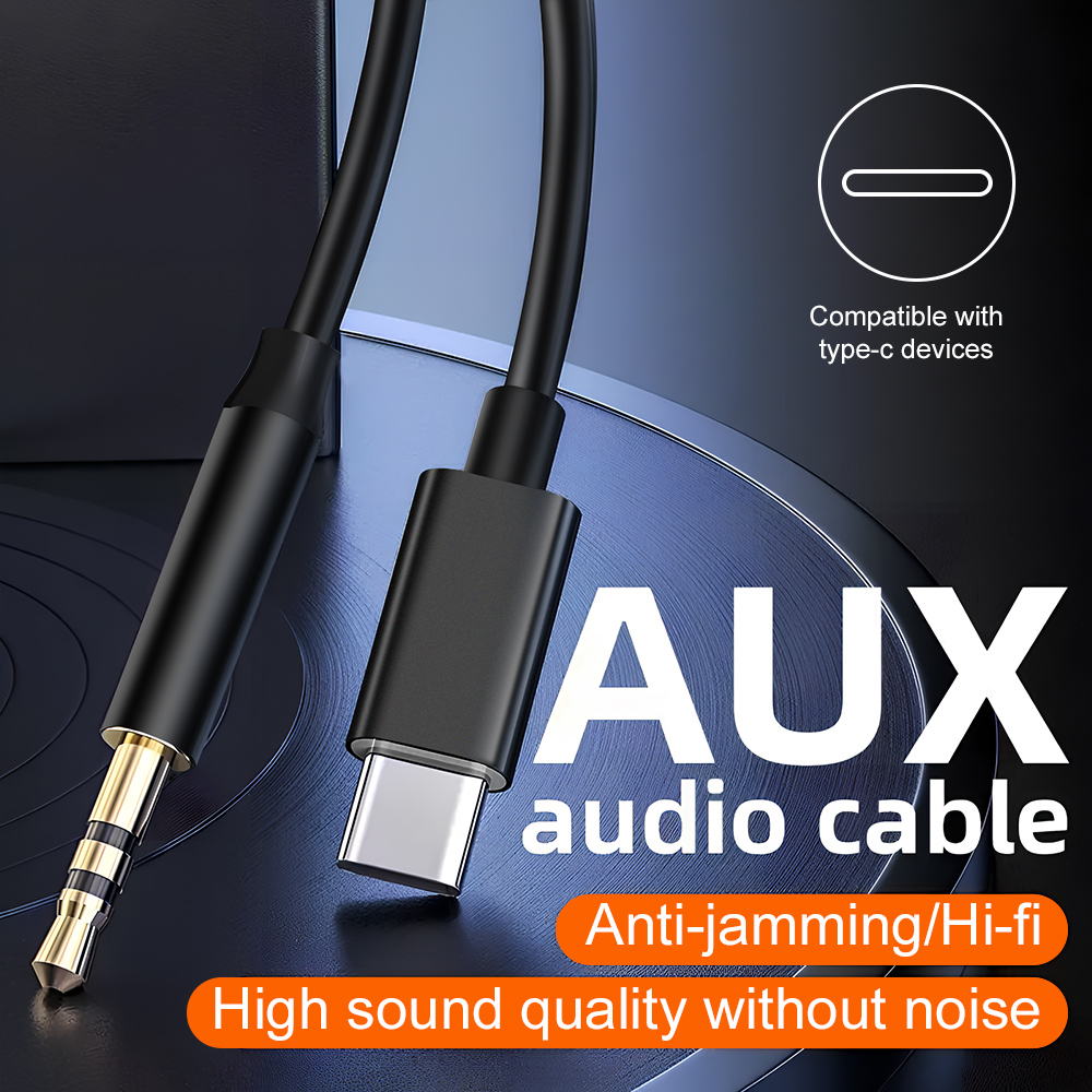 Cabo de Áudio AUX Tipo-C para  - Gaming Console Connect With Phone avaliação e preço