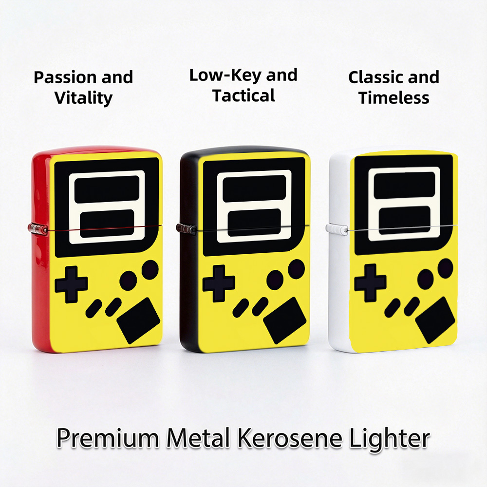 Isqueiros retrô com design de  - Retro.Gaming Console Yellow avaliação e preço