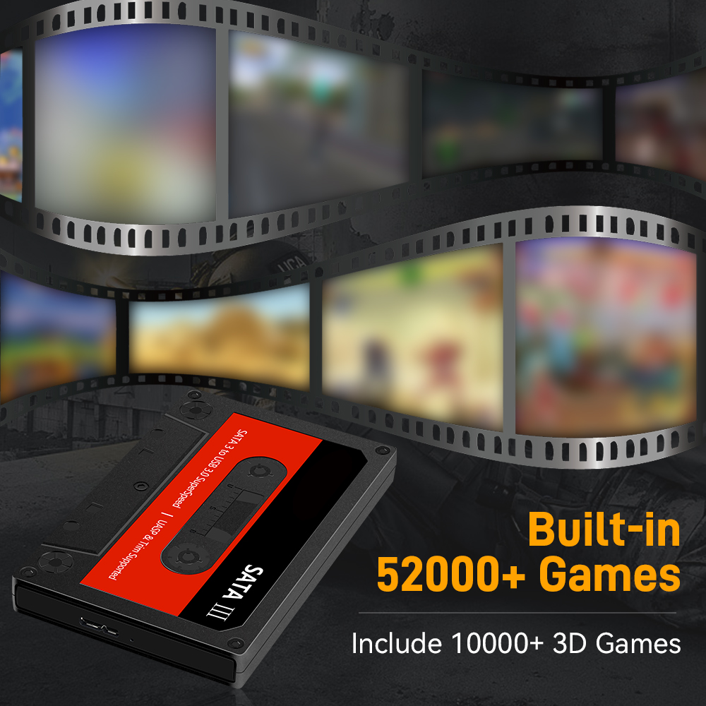 Batocera 500g/2t emulador jogo - Gaming Console In Chinese avaliação e preço
