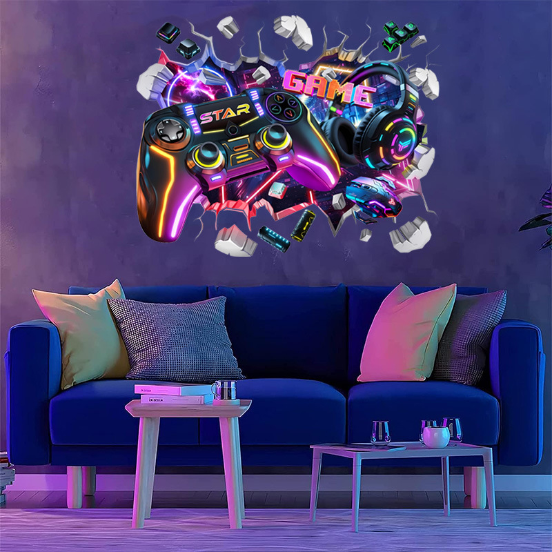 Adesivos de Vinil Grandes para - Gaming Console Wallpaper avaliação e preço