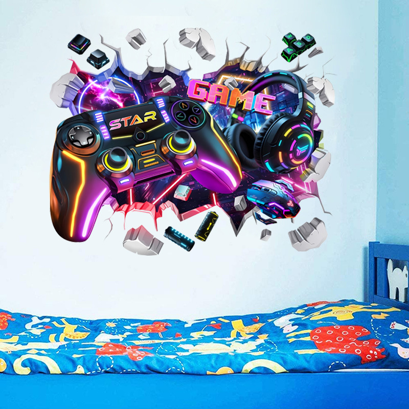 Adesivos de Vinil Grandes para - Gaming Console Wallpaper avaliação e preço
