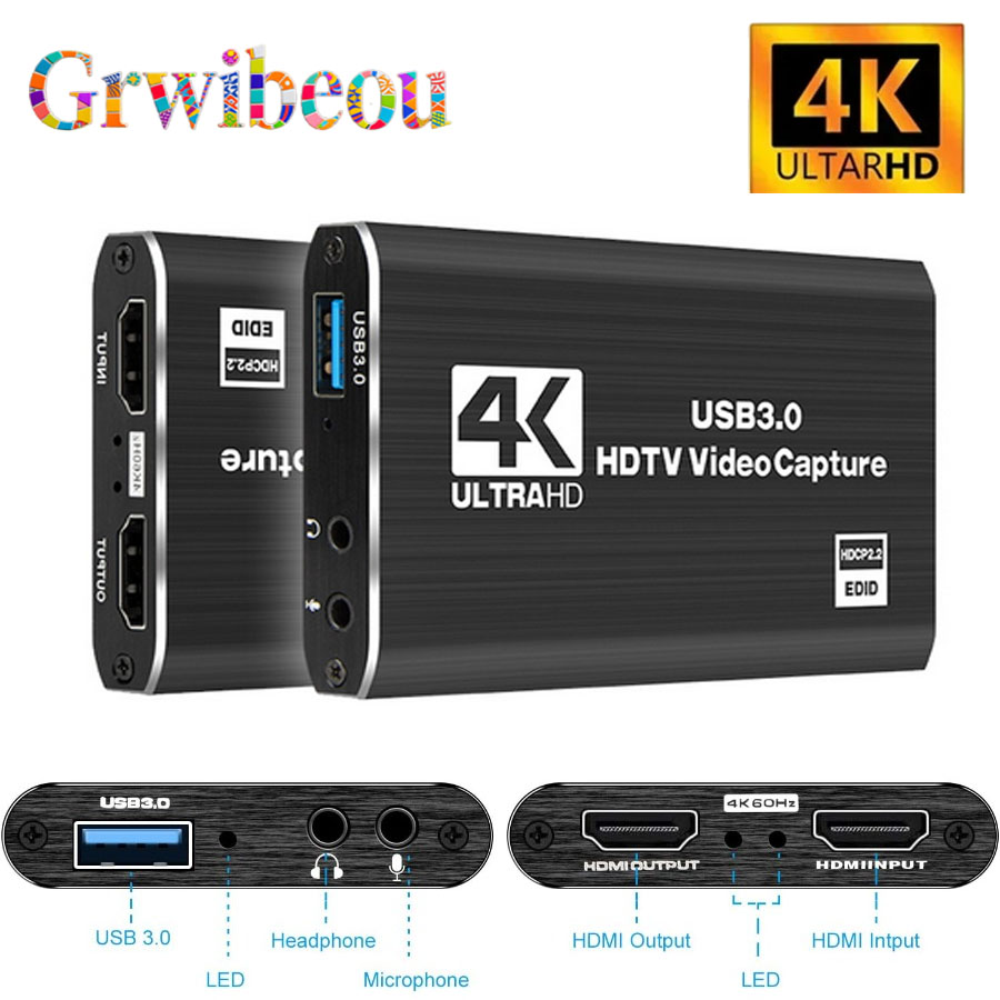 Placa de captura de vídeo 4k u - Gaming Console With Phone avaliação e preço