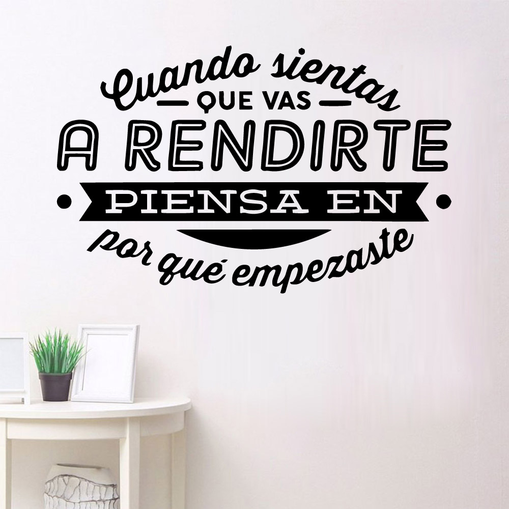 1 pc nova frase espanhola ades - Gaming Console Wallpaper avaliação e preço