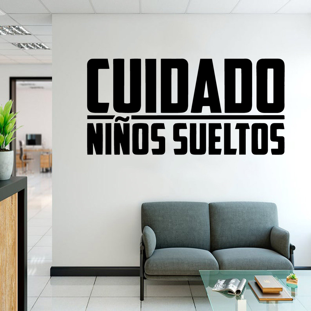 1 pc nova frase espanhola ades - Gaming Console Wallpaper avaliação e preço