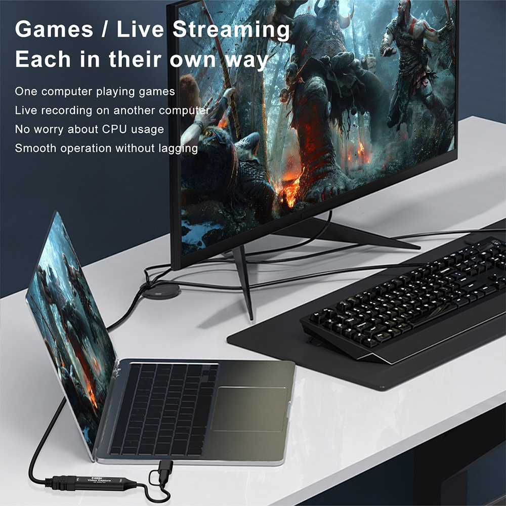 Placa de captura de vídeo usb  - Gaming Console With Phone avaliação e preço