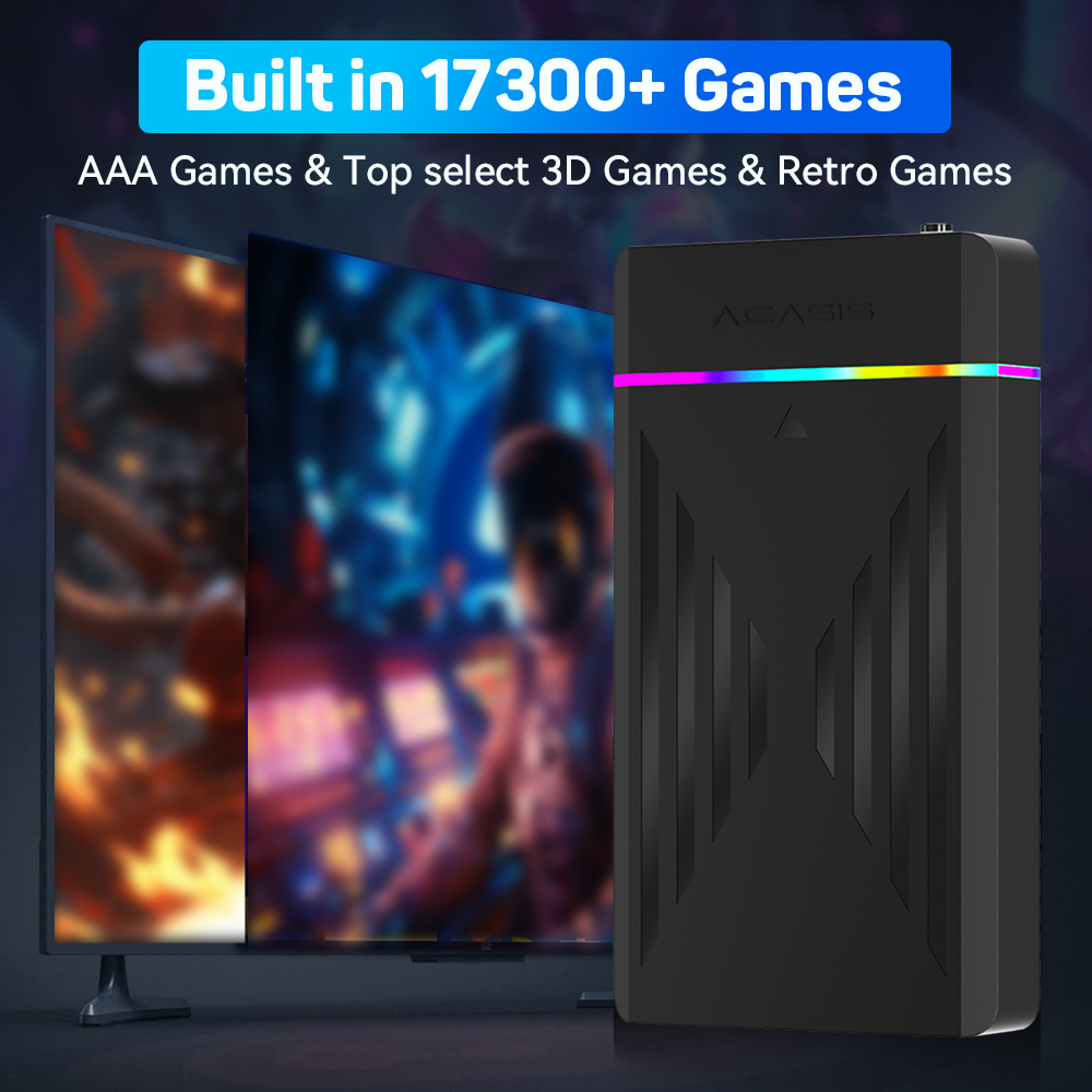 3TB portátil Gaming HDD Launch - Gaming Console In Chinese avaliação e preço
